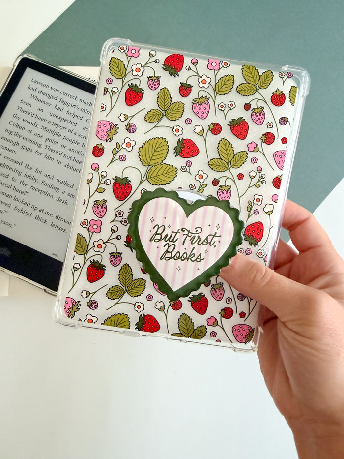 Strawberry Fields Kindle Case and/or Bookmark [Combined Listing] – Cute E-Reader Cover