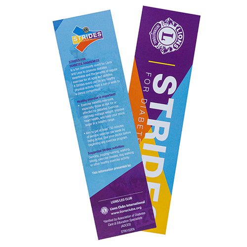 STRIDES BOOKMARK 25 PACK - ENGLISH
