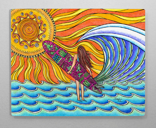 Summer Sun Aluminum Wall Art
