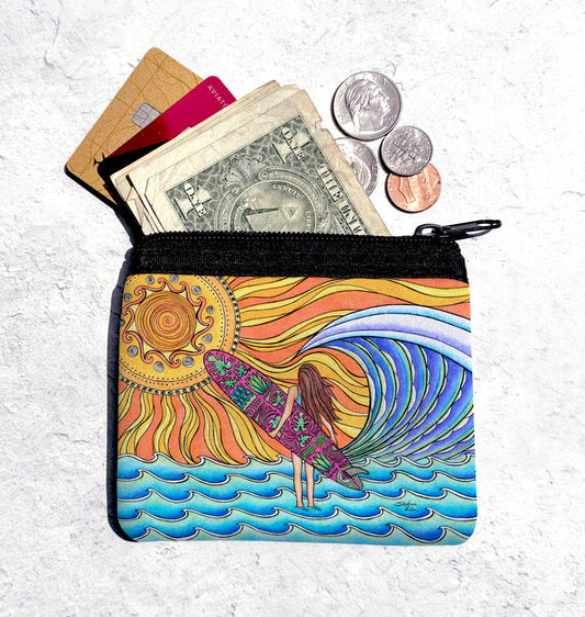 Summer Sun Coin Bag