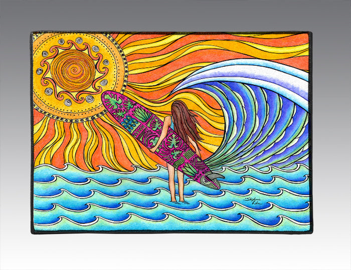 Summer Sun Door Mat