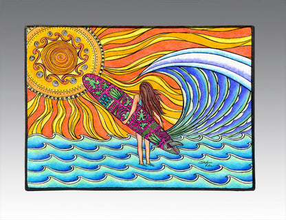 Summer Sun Door Mat