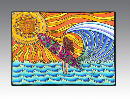 Summer Sun Door Mat