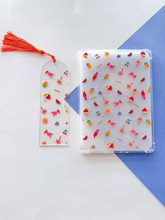 Summertime Fun Kindle Case and/or Bookmark [Combined Listing]