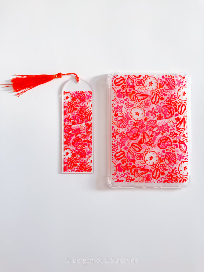Sunset Beach Shells Kindle Case and/or Bookmark [Combined Listing]