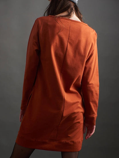 Sweatshirt Dress by Mata Traders