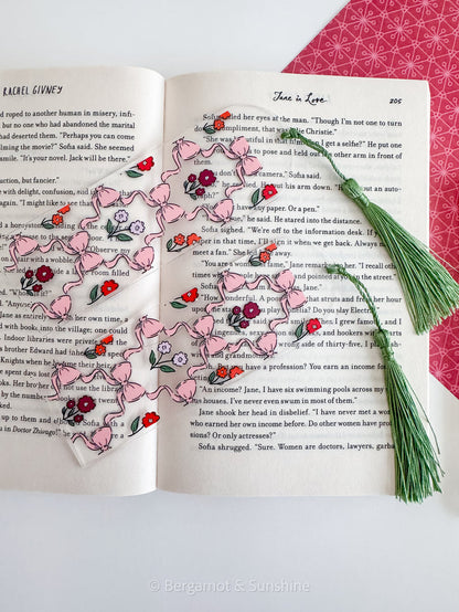 Sweet Peony Kindle Case and/or Bookmark [Combined Listing] – Floral E-Reader Cover