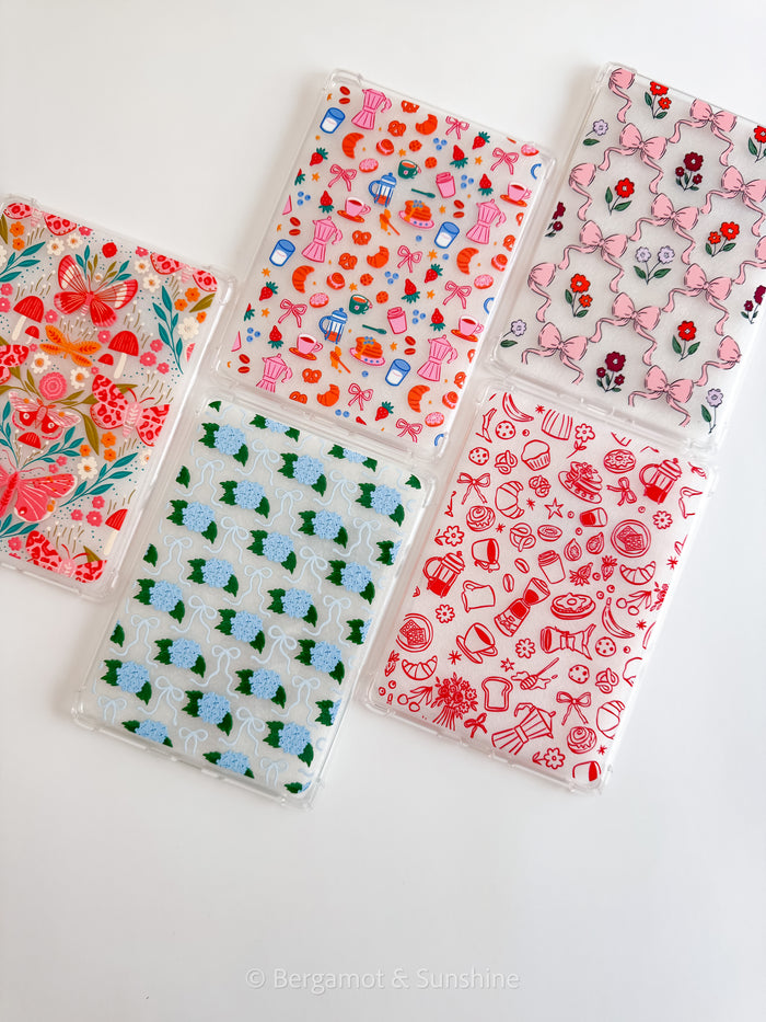 Sweet Peony Kindle Case and/or Bookmark [Combined Listing] – Floral E-Reader Cover