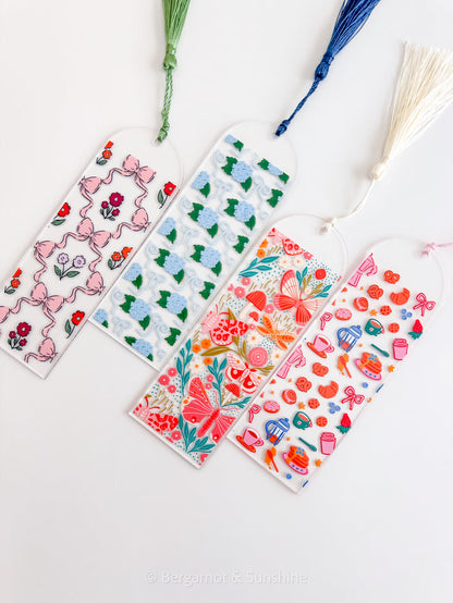 Sweet Peony Kindle Case and/or Bookmark [Combined Listing] – Floral E-Reader Cover