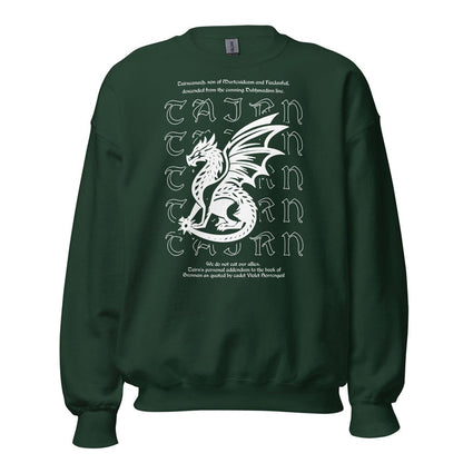 Tairneanach We Don't Eat Our Allies Sweatshirt - The Bean Workshop - fourth wing, rebecca yarros, sweatshirt, tairn, Tairneanach