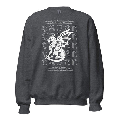 Tairneanach We Don't Eat Our Allies Sweatshirt - The Bean Workshop - fourth wing, rebecca yarros, sweatshirt, tairn, Tairneanach