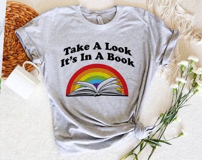 Take A Look, It's In A Book - Reading Rainbow T-Shirt