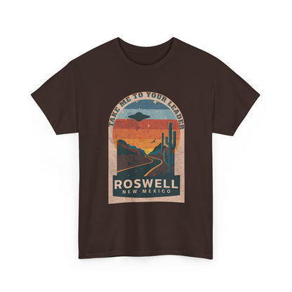 Take Me To Your Leader Roswell New Mexico Shirt - Fun & New 2025
