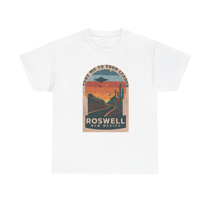 Take Me To Your Leader Roswell New Mexico Shirt - Fun & New 2025