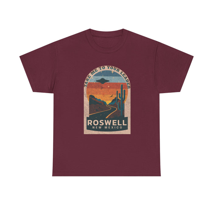 Take Me To Your Leader Roswell New Mexico Shirt - Fun & New 2025