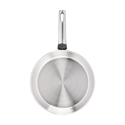Tefal Emotion+ Induction Stainless Steel Uncoated Triple Pack Frypans 24/30cm & Wok 28cm