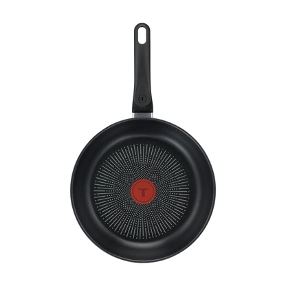 Tefal Everyday Chef Induction Stainless Steel Non-Stick Frypan 24cm top view interior non-stick coating