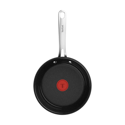 Tefal Excellence+ Ceramic Induction Non-Stick Frypan 20cm top view interior non-stick ceramic coating