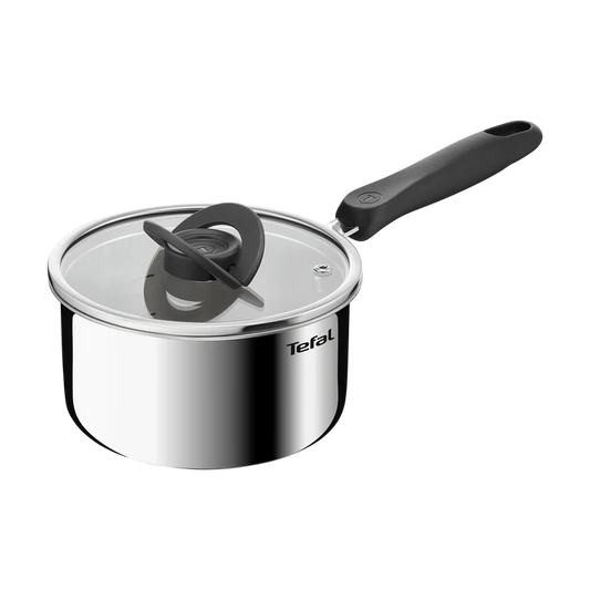 Tefal Space+ Everyday Chef Induction Stainless Steel Saucepan 16cm + Lid