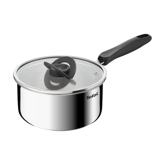 Tefal Space+ Everyday Chef Induction Stainless Steel Saucepan 18cm + Lid