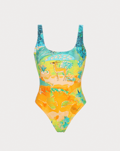 Tessa Pura Vida Printed Swimsuit