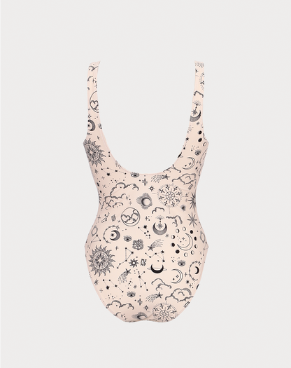 Tessa Zodiac Printed Swimsuit