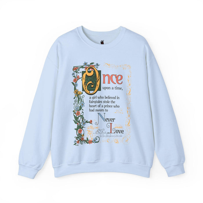 The Ballad of The Archer and The Fox Sweatshirt - The Bean Workshop - Cottagecore, evangeline fox, Evangeline Fox fan gear, Fantasy, Jacks and Evangeline, jacks prince of hearts, Library visit, literary quote sweatshirt, long sleeve, once upon a broken heart, ouabh, Prince of Hearts, romantic fantasy book crewneck, stephanie garber, Sweatshirts, Typography