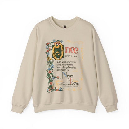 The Ballad of The Archer and The Fox Sweatshirt - The Bean Workshop - Cottagecore, evangeline fox, Evangeline Fox fan gear, Fantasy, Jacks and Evangeline, jacks prince of hearts, Library visit, literary quote sweatshirt, long sleeve, once upon a broken heart, ouabh, Prince of Hearts, romantic fantasy book crewneck, stephanie garber, Sweatshirts, Typography