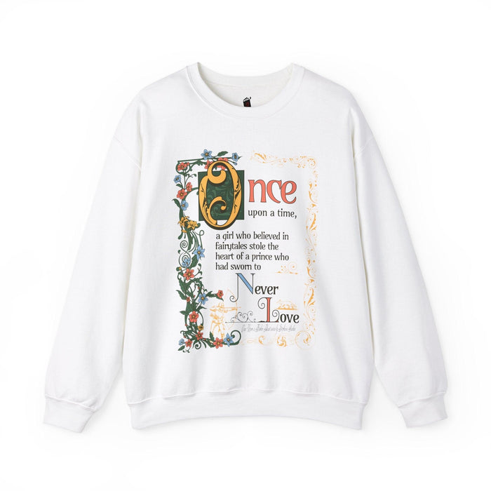 The Ballad of The Archer and The Fox Sweatshirt - The Bean Workshop - Cottagecore, evangeline fox, Evangeline Fox fan gear, Fantasy, Jacks and Evangeline, jacks prince of hearts, Library visit, literary quote sweatshirt, long sleeve, once upon a broken heart, ouabh, Prince of Hearts, romantic fantasy book crewneck, stephanie garber, Sweatshirts, Typography