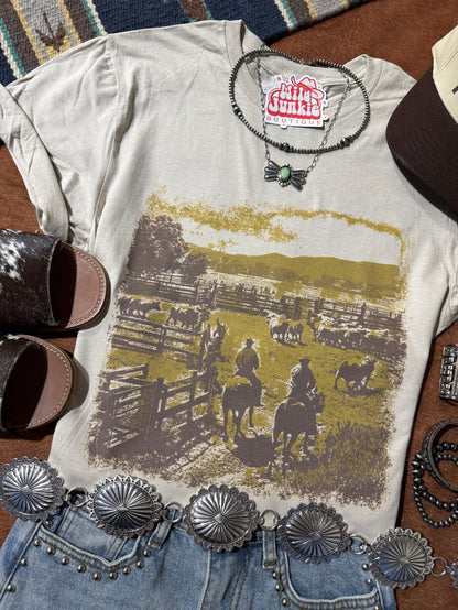 The Herd Keeper Graphic TeeCementS