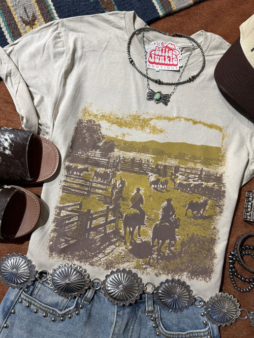 The Herd Keeper Graphic TeeCementS