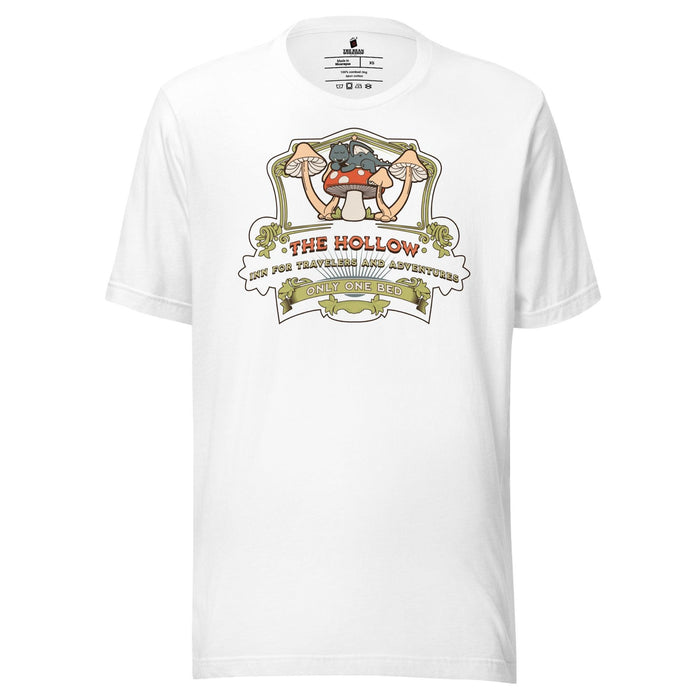 The Hollow T-Shirt - The Bean Workshop - cute bookish top, evangeline fox, Jacks and Evangeline, jacks prince of hearts, Little Fox, once upon a broken heart, Only One Bed shirt, ouabh, Pink and Green, stephanie garber, t-shirt, The Ballad of Never After, Whimsical dragon