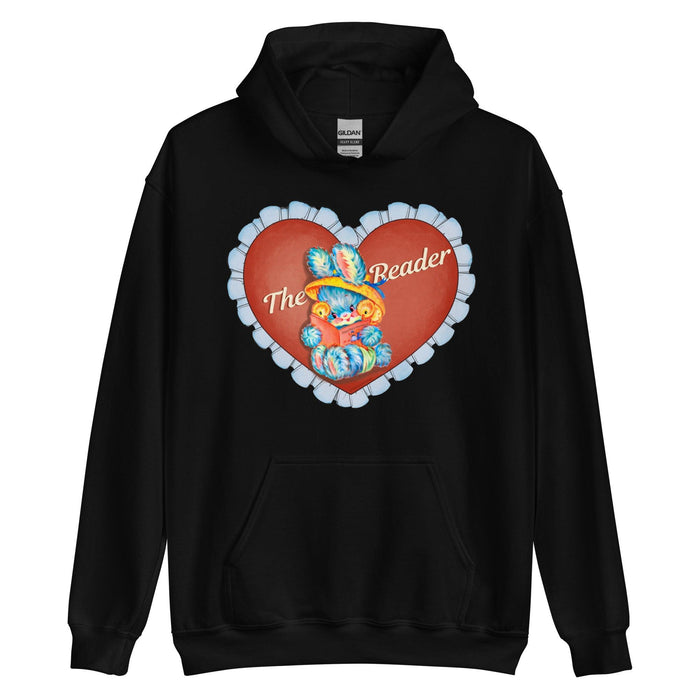 The Reader Hoodie - The Bean Workshop - book lover, bookish gift, hoodie, read everyday, the reader, valentine, Valentine's Day Picks