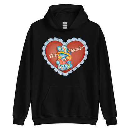 The Reader Hoodie - The Bean Workshop - book lover, bookish gift, hoodie, read everyday, the reader, valentine, Valentine's Day Picks