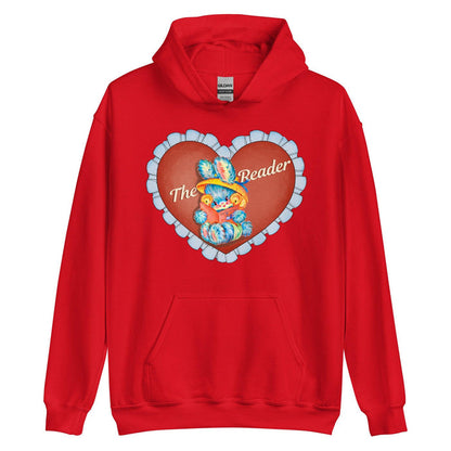 The Reader Hoodie - The Bean Workshop - book lover, bookish gift, hoodie, read everyday, the reader, valentine, Valentine's Day Picks