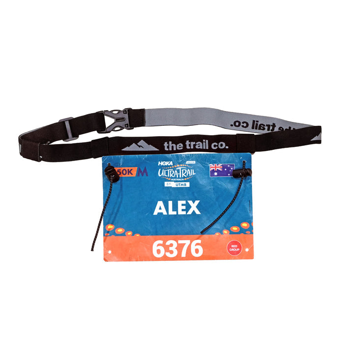 The Trail Co. Race Number Belt
