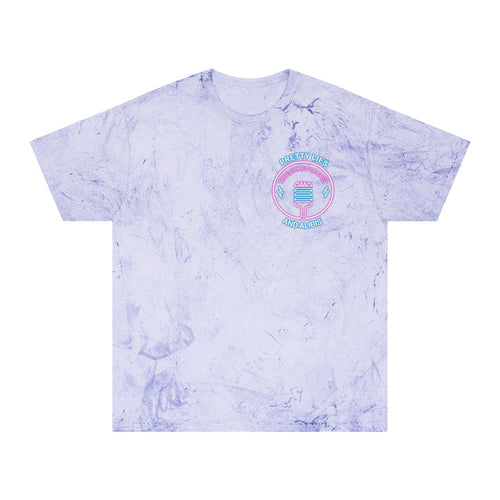 Tie-Dye T-Shirt — Retro Neon Casino “All Bets Are Off” Crime Con 26'