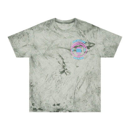Tie-Dye T-Shirt — Retro Neon Casino “All Bets Are Off” Crime Con 26'
