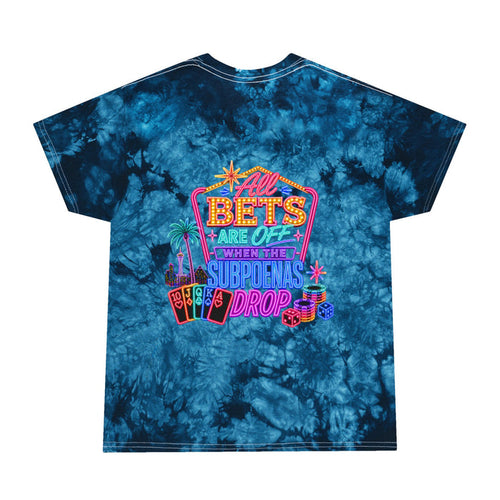Tie-Dye Tee — "All Bets Are Off" Crime Con 26'