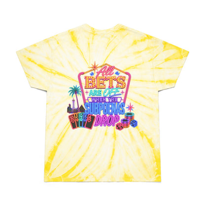 Tie-Dye Tee — "All Bets Are Off" Crime Con 26'
