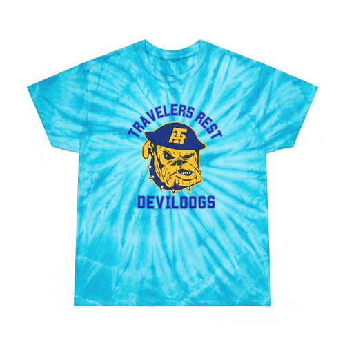 Tie-Dye Tee, Cyclone - TRHS School Spirit Shirt - GO DEVILDOGS