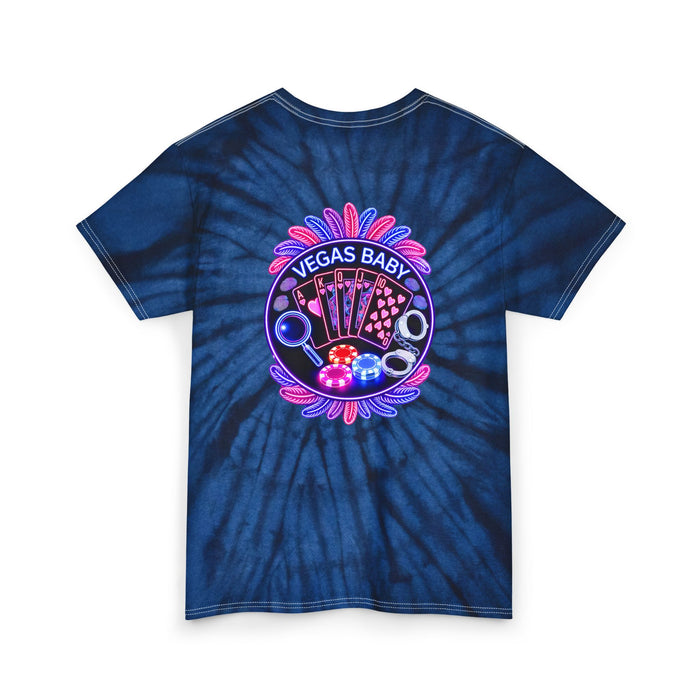 Tie Dye "Vegas Baby" Tee - Crime Con 26'