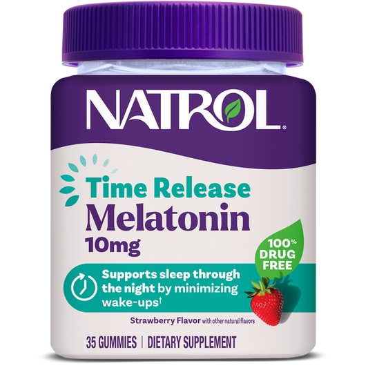 Time Release Melatonin Gummies, 10mg