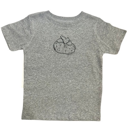 Toddler Idaho Spud T-Shirt, Eco Friendly Water based inks, Toddler Sizes