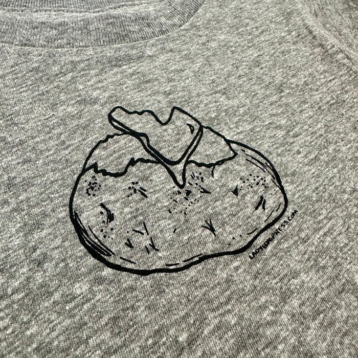 Toddler Idaho Spud T-Shirt, Eco Friendly Water based inks, Toddler Sizes