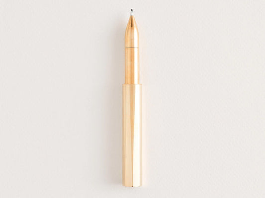 Tom's Studio The Brass Wren - Refillable Writing Pen