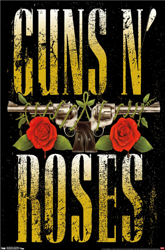 Trends International Guns N' Roses - Stacked Logo Poster