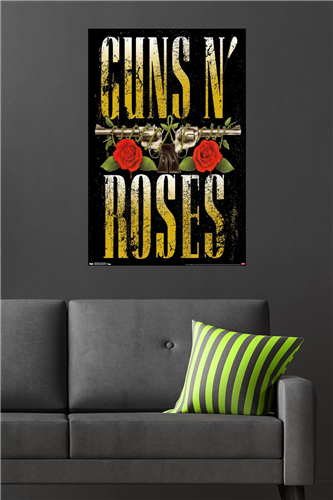 Trends International Guns N' Roses - Stacked Logo Poster