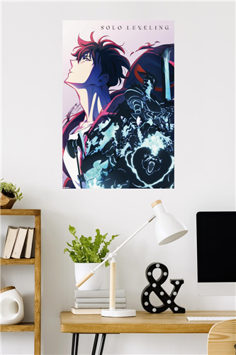 Trends International Solo Leveling - Season 2 Teaser Key Art Wall Poster - Kryptonite Character Store