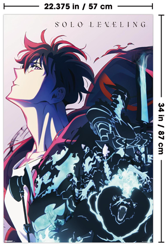Trends International Solo Leveling - Season 2 Teaser Key Art Wall Poster - Kryptonite Character Store